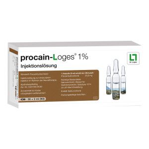 Procain Loges 1% Injektionslösung Ampullen