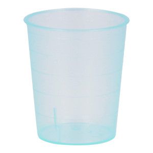 Einnehmeglas Kunststoff 30 ml Blau