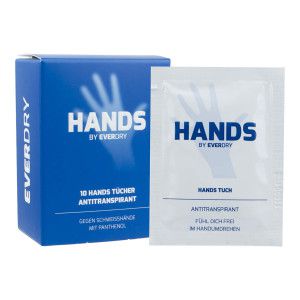 Everdry Antitranspirant Tücher für die Hände
