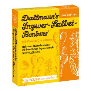Dallmanns Ingwer-Salbei-Bonbons
