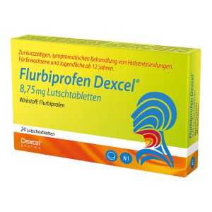 Flurbiprofen Dexcel 8,75 mg Lutschtabletten