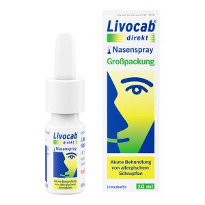 Livocab direkt Nasenspray bei Allergie