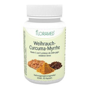 Floramed Weihrauch-Curcuma-Myrrhe-Kapseln