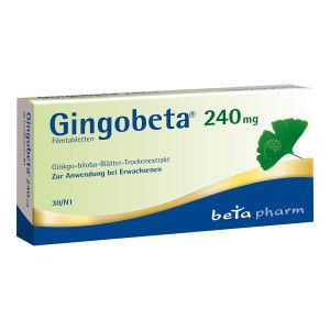 Gingobeta 240 mg Filmtabletten