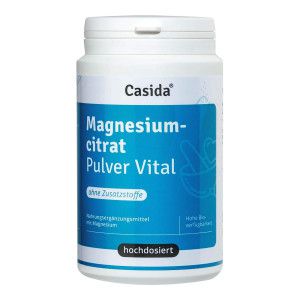 Casida Magnesiumcitrat Pulver Vital