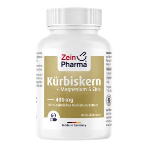 Kürbiskern plus Magnesium und Zink Kapseln