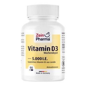 Vitamin D3 5.000 I.E. Wochendepot Kapseln