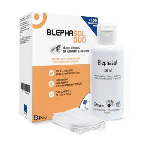 Blephasol Duo 100 ml Lotion + 100 Reinigungspads