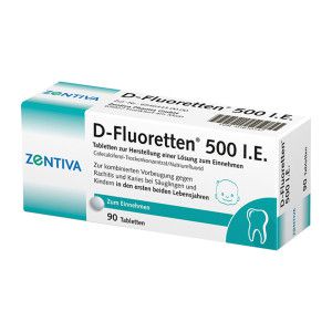 D Fluoretten 500 Tabletten