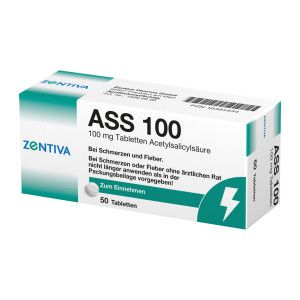 ASS 100 Acetylsalicylsäure 100 mg Tabletten