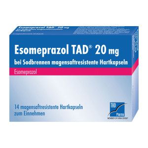 Esomeprazol TAD 20 mg