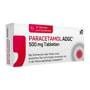 Paracetamol Adgc 500 mg Tabletten