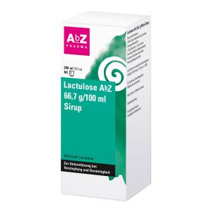 Lactulose AbZ 66,7 g/100 ml Sirup bei Verstopfungen