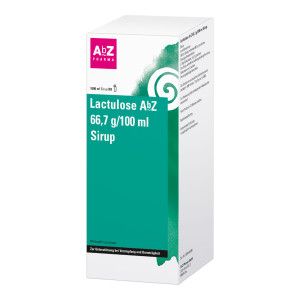 Lactulose AbZ 66,7 g/100 ml Sirup bei Verstopfungen