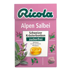 Ricola Alpen Salbei Bonbons ohne Zucker