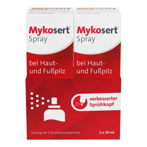 Mykosert Spray bei Haut- und Fußpilz