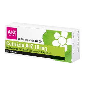 Cetirizin AbZ 10 mg Filmtabletten bei Allergien