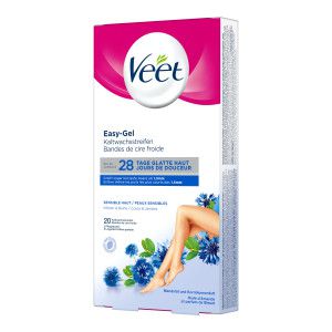 Veet Kaltwachsstreifen Körper & Beine Sensible Haut