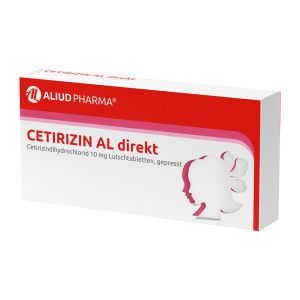 Cetirizin AL Direkt Lutschtabletten