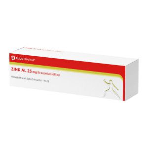 Zink AL 25 mg Brausetabletten