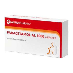 Paracetamol AL 1.000 Suppositorien