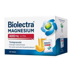 Biolectra Magnesium 400 mg Ultra Trinkgranulat Orange