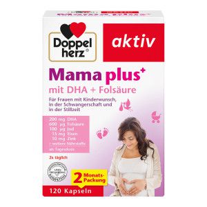 Doppelherz aktiv Mama plus+ mit DHA und Folsäure Kapseln