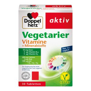 Doppelherz aktiv Vegetarier Vitamine + Mineralstoffe