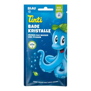 Tinti Badekristalle blau