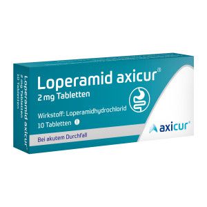 Loperamid axicur 2 mg Tabletten