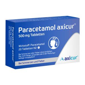 Paracetamol axicur 500 mg