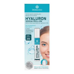 DermaSel Totes Meer Mineralien Hyaluron Serum Roll-on