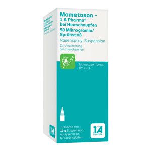 Mometason - 1 A Pharma bei Heuschnupfen 50 µg/Sprühstoß