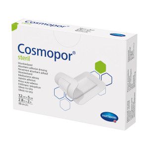 Cosmopor steril Wundverband 7,2 cm x 5 cm