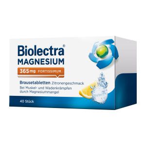 Biolectra Magnesium 365 mg Fortissimum Brausetabletten