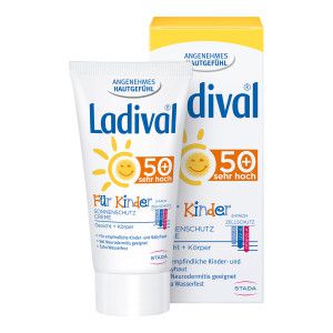Ladival Kinder Sonnenschutzcreme Gesicht und Hände LSF 50+