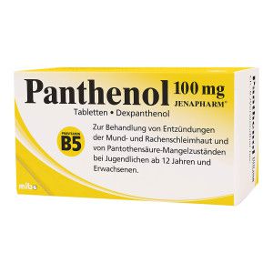 Panthenol 100 mg Jenapharm Tabletten