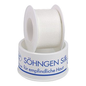 SÖHNGEN Silk Heftpflaster 5 m x 2,50 cm