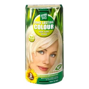 Hennaplus Long Lasting Colour 10 high light blond