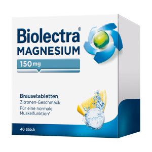 Biolectra Magnesium 150 mg Brausetabletten