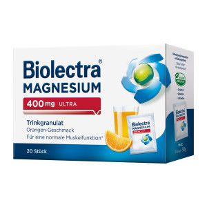 Biolectra Magnesium 400 mg Ultra Trinkgranulat Orange