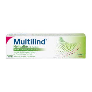 Multilind Heilsalbe mit Nystatin