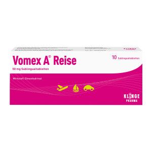 Vomex A Reise 50 mg Sublingualtbletten