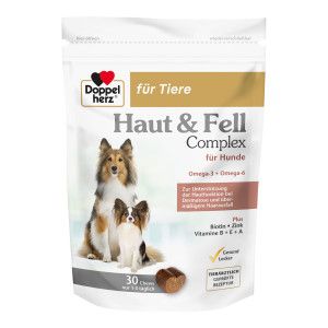 Doppelherz für Tiere Haut & Fell Complex für Hunde