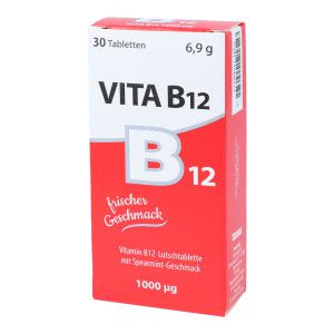 VITA B12 Lutschtabletten Spearmint