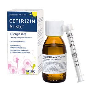 Cetirizin Aristo Allergiesaft 1 mg/ml Lösung zum Einnehmen