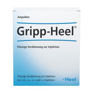 Gripp-Heel Ampullen, Verdünnung zur Injektion