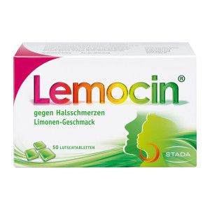 Lemocin gegen Halsschmerzen Limone