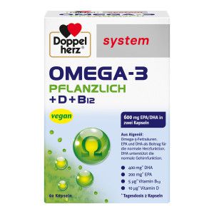 Doppelherz Omega-3 pflanzlich Kapseln