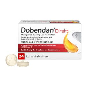 Dobendan Direkt Flurbiprofen 8,75 mg Lutschtabletten